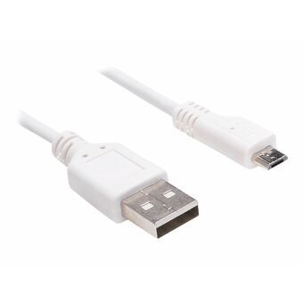 USB-kabel Sandberg 440-33 Hvid 1 m (1 enheder)