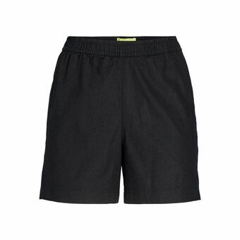 Sport shorts til kvinder Jack & Jones Sort Hør - S