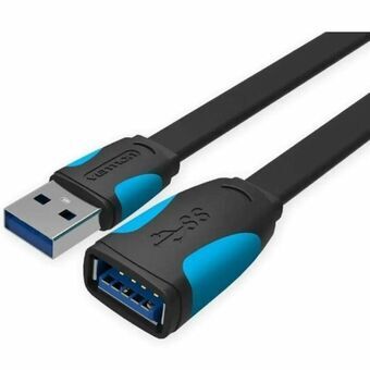 USB forlængerkabel Vention VAS-A13-B200 Sort 2 m (1 enheder)