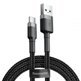 USB A til USB C-kabel Baseus CATKLF-CG1 Grå 2 m