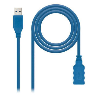 USB C til DisplayPort-adapter NANOCABLE 10.01.0901-BL Blå