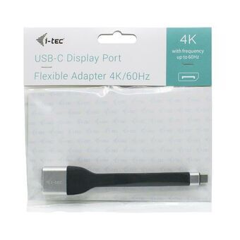 USB-C til DisplayPort-adapter i-Tec C31FLATDP60HZ Sort