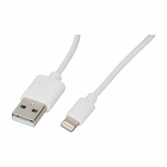 USB til Telefon-kabel All Ride Hvid 1,2 m