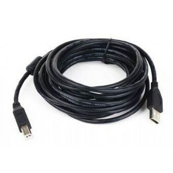 USB 2.0 A til USB B-kabel GEMBIRD KABGEMUSB0002 Sort 3 m