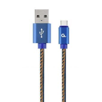 USB A til USB C-kabel GEMBIRD CC-USB2J-AMCM-1M-BL Blå 1 m