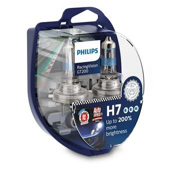 Pære til køretøj Philips 00577928 55 W PX26D 3500 K Halogen Pære Halogen H7 12 V (2 enheder)