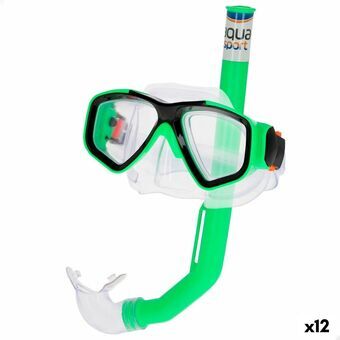 Snorkel beskyttelsesbriller og rør Colorbaby Aqua Sport Børns (12 enheder)