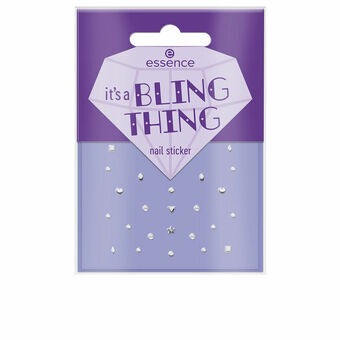 Klistermærker til Negle Essence It\'s a Bling Thing 28 Dele