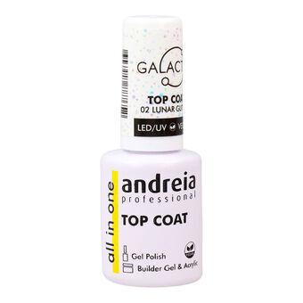 Neglelak Andreia Galactic Top Coat Nº 02 Lunar Glitter 10,5 ml