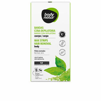 Bandas Depilatórias Corporais Body Natur DEPILACIÓN BODY NATUR (16 enheder) (16 uds)