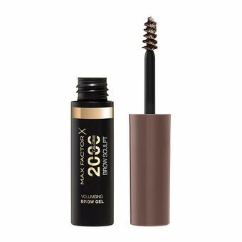 Øjenbryn Volumiserende Gel Max Factor 2000 Calorie Nº 001 Soft Brown 4,5 ml