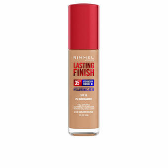 Cremet Make Up Foundation Rimmel London Lasting Finish Nº 210 Golden Beige Spf 20 30 ml