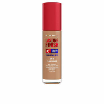 Flydende makeup foundation Rimmel London Lasting Finish Nº 303 Honey Spf 20 30 ml