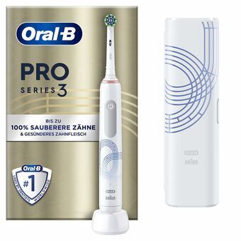 Elektrisk tandbørste Oral-B PRO Series 3 Hvid