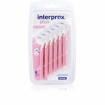 Mellemrumsbørster til tænder Interprox   0,6 mm Pink (6 enheder)