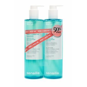 Ansigtsrens i gel-form Sensilis Purify Essential 2 x 400 ml