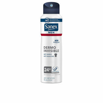 Spray Deodorant Sanex Men Dermo Invisible 200 ml