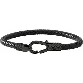 Armbånd til mænd Police PJ26491BLB.02 Læder 19 cm