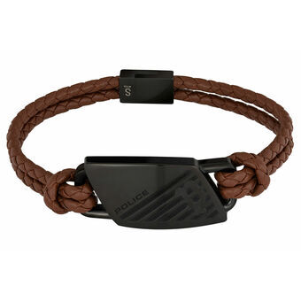 Armbånd til mænd Police PJ26559BLB.02 Rustfrit stål 19 cm