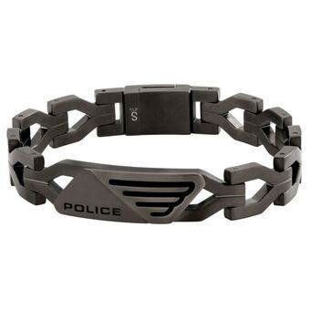 Armbånd til mænd Police PJ26556BSU.03 Rustfrit stål 19 cm