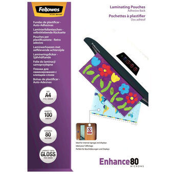 Covers Fellowes 5302202 Laminering 100 enheder