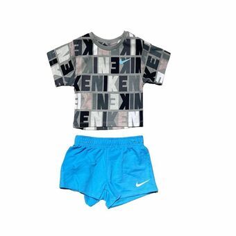 Sportstøj til Børn Nike  Knit Short Blå - 7 år