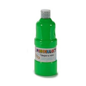 Tempera Neon Grøn 400 ml (6 enheder)