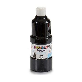 Tempera Sort 400 ml (6 enheder)