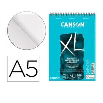 Tegneblok Canson C400082843 Hvid 20 Ark (20 enheder)