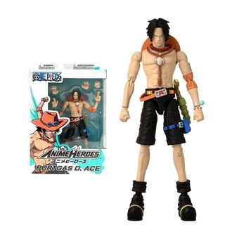 Action Figurer One Piece Bandai Anime Heroes: Portgas D. Ace 17 cm