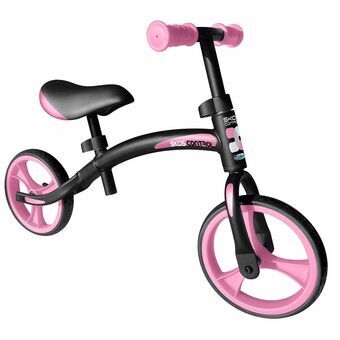 Børnecykel SKIDS CONTROL   Uden pedaler Sort Pink