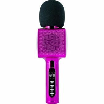 Karaokemikrofon BigBen Party PARTYBTMIC2PK Fuchsia