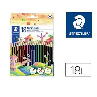 Farveblyanter Staedtler 185 C18 Multifarvet 18 Dele