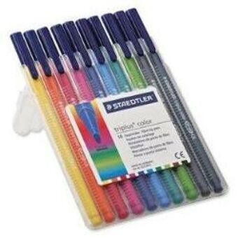 Sæt med Fiberpenne Staedtler Triplus color