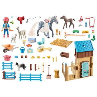 Playset Playmobil 71353 Horses of Waterfall 117 Dele