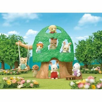 Action Figurer Sylvanian Families The Hut and Baby Ecureuil Roux