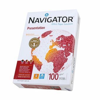 Printerpapir Navigator NAV-100-A4 A4 500 Ark Hvid (1 enheder) (500 enheder)