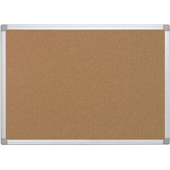 Opslagstavle Q-Connect KF03560 Brun 60 x 45 cm Kork Plastik