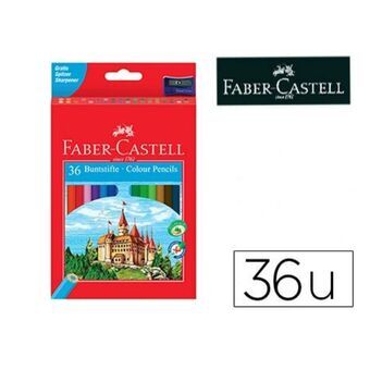 Farveblyanter Faber-Castell Castle Multifarvet 36 Dele