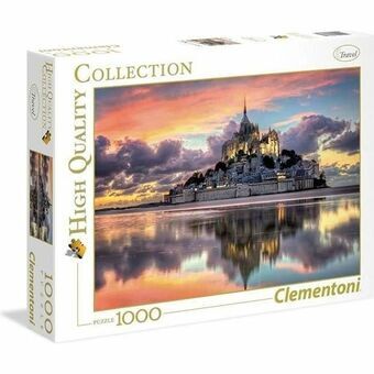 Puslespil Clementoni The magnificent Mont Saint-Michel 39367.1 98 x 33 cm 1000 Dele