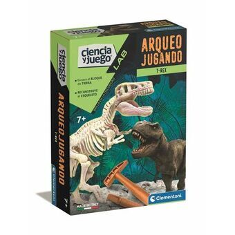 Lærerigt Spil Clementoni Arqueojugando T-Rex 15 x 21 x 5,5 cm