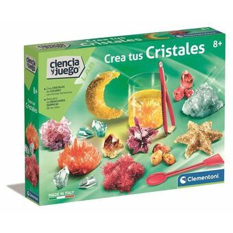 Lærerigt Spil Clementoni Crea tus Cristales 37 x 28,1 x 6,5 cm (ES)