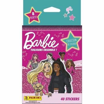 Pakke med klistermærker Barbie Toujours Ensemble! Panini 8 Konvolutter