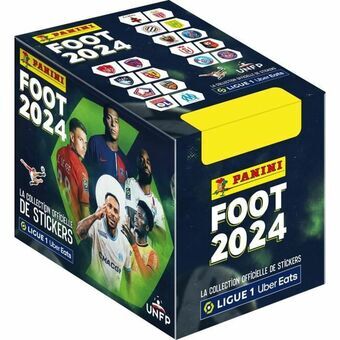 Sæt med klistermærker Panini FOOT 2024 LIGUE 1 Sort (50 Dele)