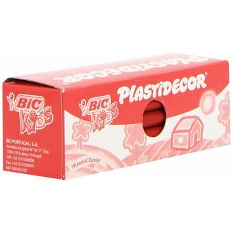 Farvevoks Plastidecor 8169681 Rød 25 Dele (25 Dele)