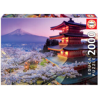 Puslespil Educa Mount Fuji Japan 16775 2000 Dele