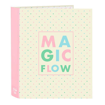 Ringbind Glow Lab Magic flow Beige A4 (27 x 33 x 6 cm)