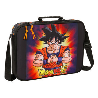 Skole skoletaske Dragon Ball Sort 38 x 28 x 6 cm