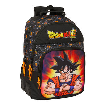 Skoletaske Dragon Ball Sort 32 x 42 x 15 cm