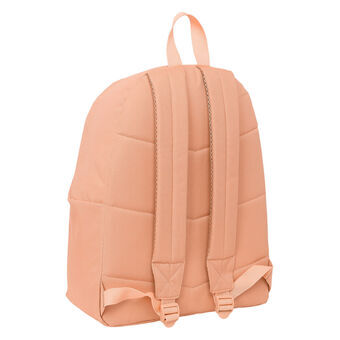 Skoletaske Safta Peach 33 x 42 x 15 cm